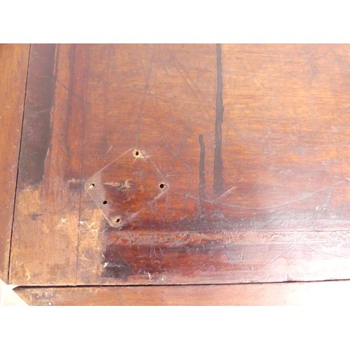 624 - An Arts and Crafts carved oak Butlers Tray, with all over floral motifs, 85cm x 69cm.... 