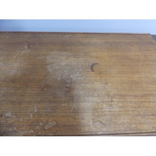 640 - A retro mid 20thC G-Plan Coffee Table, with manufacturers label to underside, W 137cm x D 50cm x H 4... 