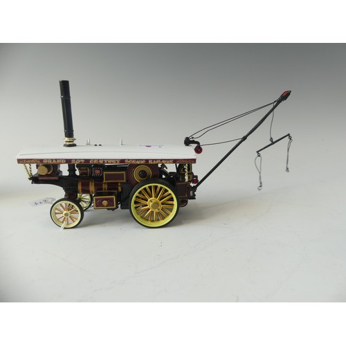 227 - Five Corgi Vintage Glory of Steam Traction Engines, 1:50 scale diecast models together with a Log Wa... 