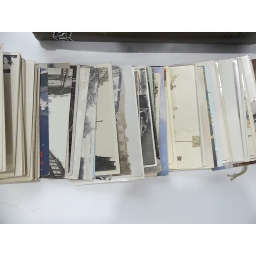 459 - A quantity of postcards, mainly vintage some moderns, including many Washfield, UK topography, actre... 