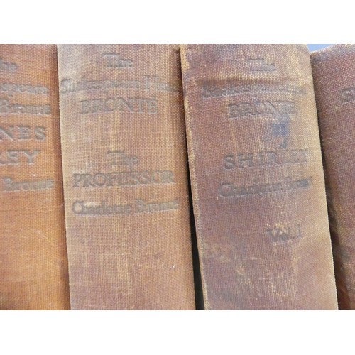 471 - Shakespeare Head Press; Brontë (Charlotte, Emily & Anne), 11 of 19 volume set, all an unnumbered... 