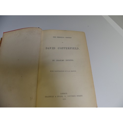 464 - Dickens (Charles); 'The Personal History of David Copperfield', first edition in book form, early is... 