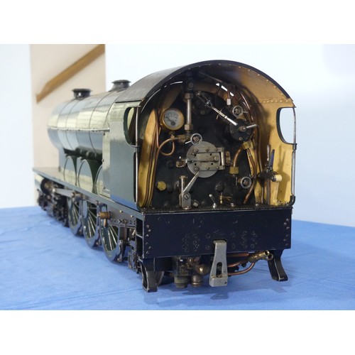 279 - A 3½in gauge live steam 4-6-2 ‘Great Bear’ style Pacific Class Locomotive and bogie Tender, well eng... 