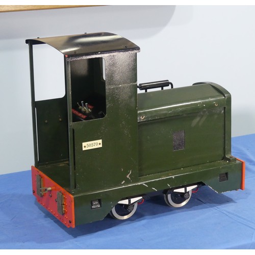 248 - A Maxitrack 5in gauge 0-4-0 