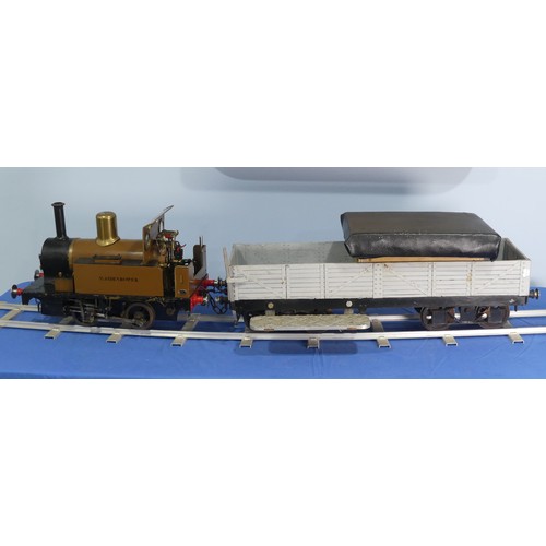 247 - A 5in gauge live steam 0-4-0 LBSC Tich Tank Locomotive, 'Maidenbower', well engineered, with maker's... 