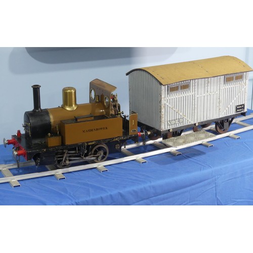 247 - A 5in gauge live steam 0-4-0 LBSC Tich Tank Locomotive, 'Maidenbower', well engineered, with maker's... 