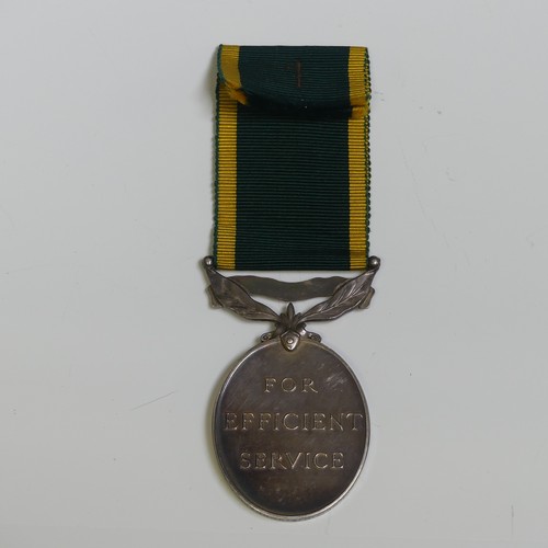 392 - Territorial Efficiency Medal (GV) to 1455178 Warrant Officer 2nd Class G.S. Connell Royal Artillery.... 