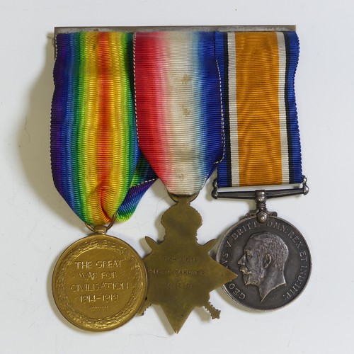 402 - World War 1 1914-15 Star Trio, to SS-19519 Pte D Gardner ASC, together with two German Medals, one W... 