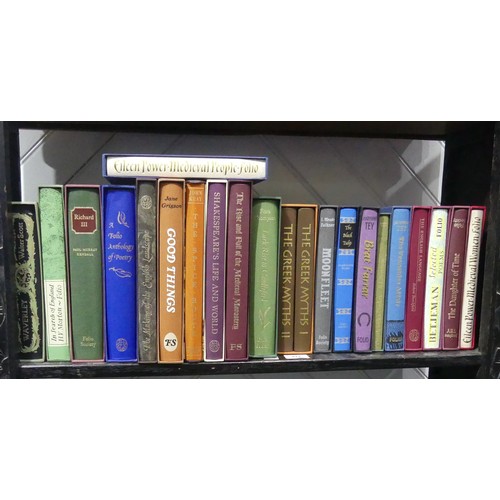 472 - Folio Society; A collection of 21 titles, including literature, poetry and reference (21)... 