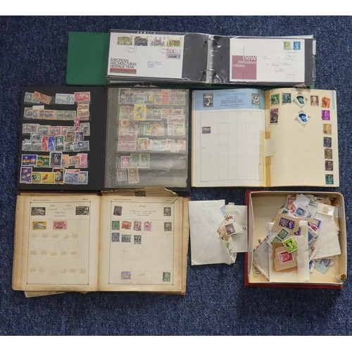 449 - Stamps; An accumulation of Stamps and Covers, in albums and loose (a lot)