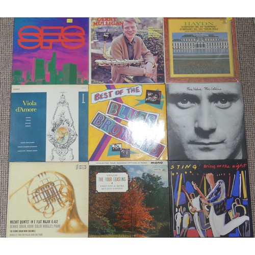 473 - Vinyl Records; A collection of pop and classical LP's, including Cream 'Disraeli Gears', on Polydor ... 