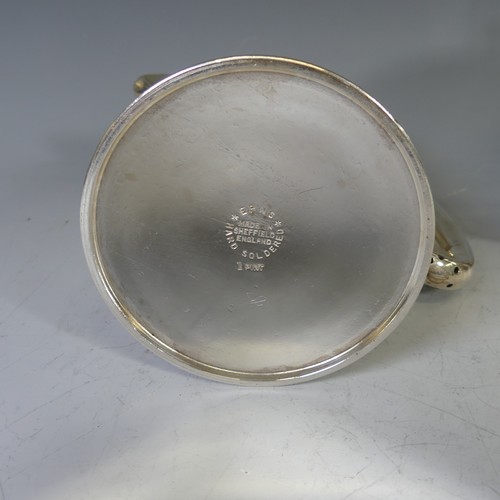 68 - A small Edwardian circular silver Pot, by Cornelius Desormeaux Saunders & James Francis Hollings... 