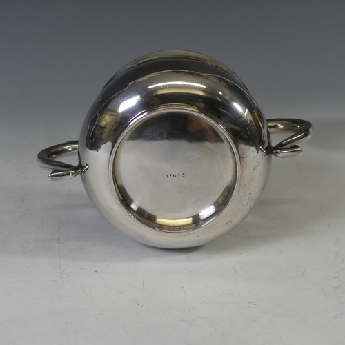 72 - An Edwardian silver Porringer, by Horace Woodward & Co Ltd., hallmarked London, 1909, of traditi... 