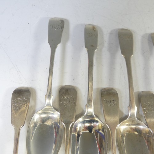 88 - A set of six late Victorian silver Teaspoons, by Joseph Rodgers & Sons, hallmarked Sheffield, 19... 