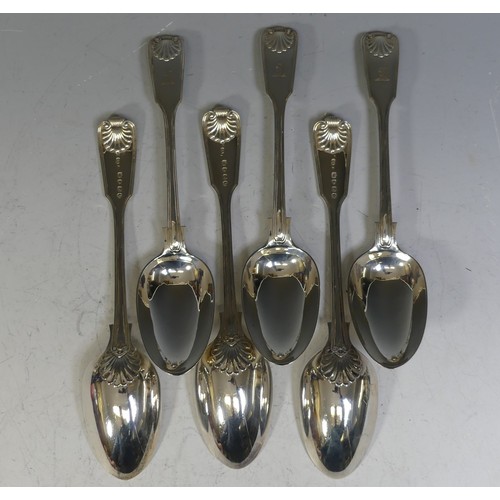 71 - A canteen of Victorian silver Cutlery, by Chawner & Co., (George Adams), hallmarked London, 1876... 