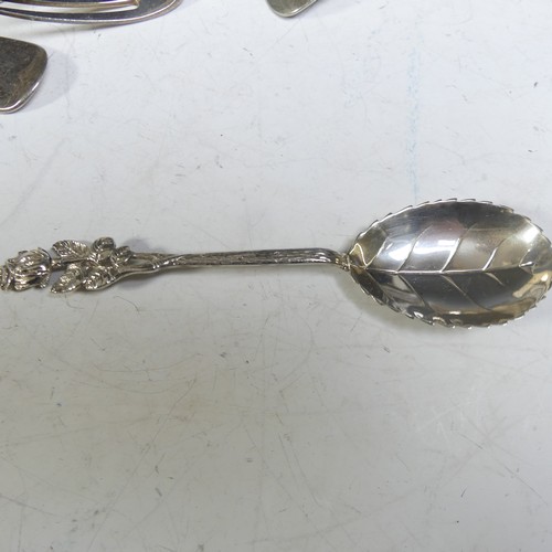 3 - An Edwardian cased silver Spoon and Fork Set, by Joseph Rodgers & Sons, hallmarked Sheffield, 19... 