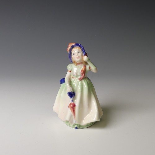 72 - A Royal Doulton figure of 'The Detective', H 23.5cm, with factory marks to base, together with three... 