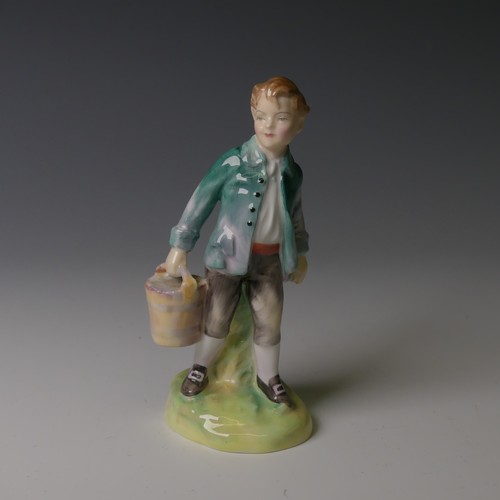 72 - A Royal Doulton figure of 'The Detective', H 23.5cm, with factory marks to base, together with three... 