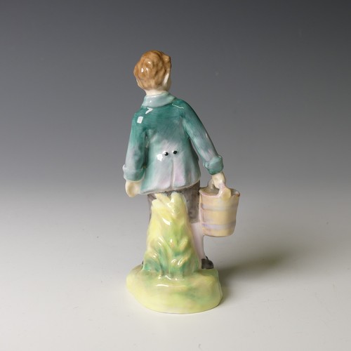 72 - A Royal Doulton figure of 'The Detective', H 23.5cm, with factory marks to base, together with three... 