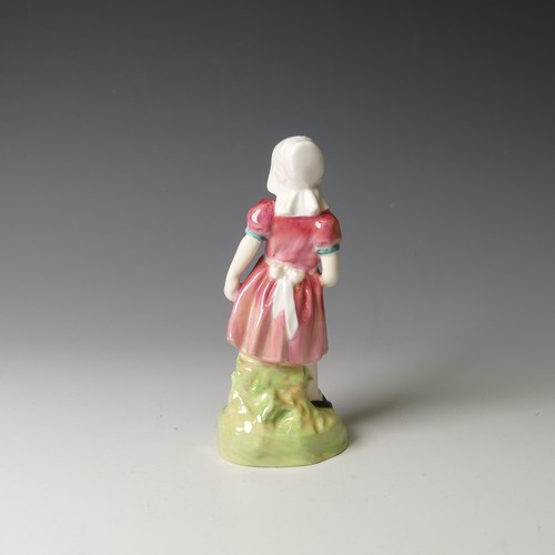 72 - A Royal Doulton figure of 'The Detective', H 23.5cm, with factory marks to base, together with three... 