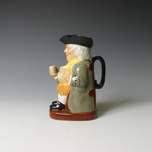 72 - A Royal Doulton figure of 'The Detective', H 23.5cm, with factory marks to base, together with three... 