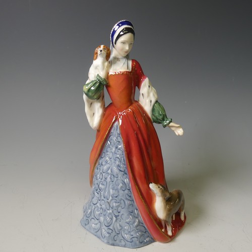 86 - A Royal Doulton limited edition figure of Catherine of Aragon, HN3233, (4362/9500), together with a ... 