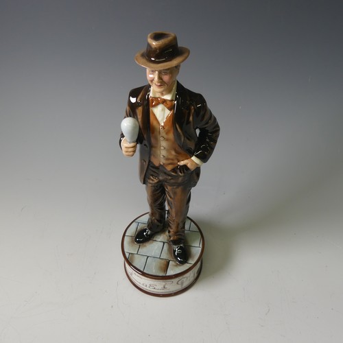 87 - A Royal Doulton limited edition figure of Thomas Edison, HN5128, (69/250) with box and certificate o... 