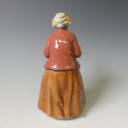 91 - A Royal Doulton Character figure of Pretty Polly, HN2768, together with Teatime HN2255, The Favourit... 