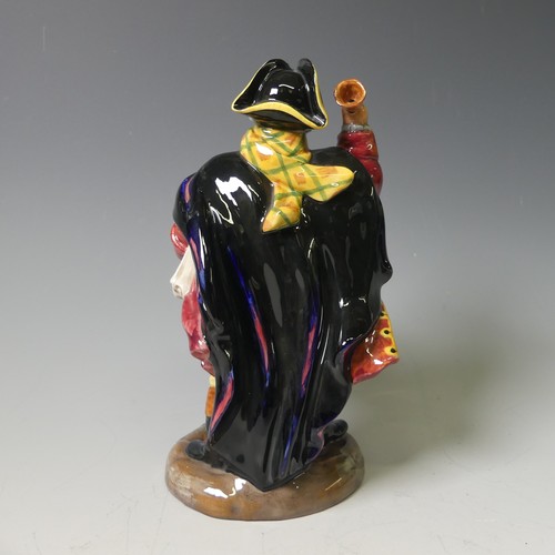 92 - A Royal Doulton Character figure of Punch and Judy Man, HN2765, together with Town Crier, HN2119, Go... 