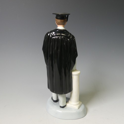 94 - A Royal Doulton Character figure of Graduation, HN5039, together with a Graduate, HN3017, both with ... 