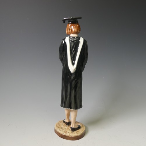 94 - A Royal Doulton Character figure of Graduation, HN5039, together with a Graduate, HN3017, both with ... 