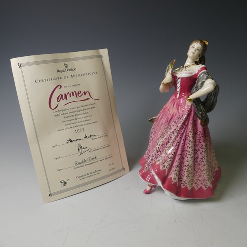 96 - A Royal Doulton limited edition figure of Lady Sarah Jane, HN4793, with box and certificate of authe... 