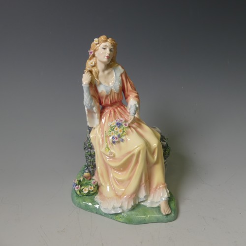 97 - A Royal Doulton limited edition figure of Ophelia, HN3674, (13/5000), with certificate of authentici... 