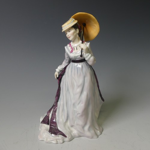 98 - A Royal Doulton limited edition figure of La Loge, (170/7500), together with Lise, HN3474, (72/7500)... 