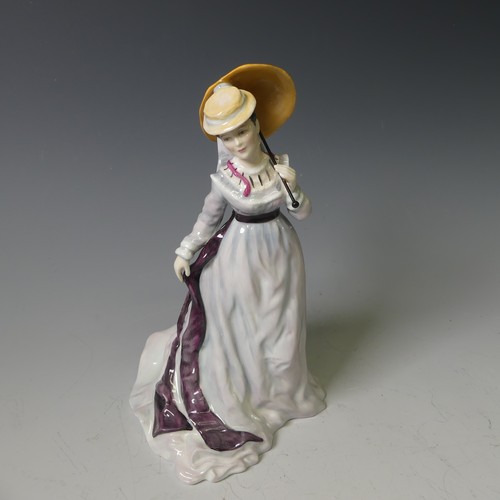 98 - A Royal Doulton limited edition figure of La Loge, (170/7500), together with Lise, HN3474, (72/7500)... 