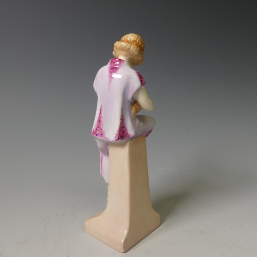 98 - A Royal Doulton limited edition figure of La Loge, (170/7500), together with Lise, HN3474, (72/7500)... 