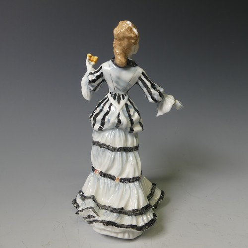 98 - A Royal Doulton limited edition figure of La Loge, (170/7500), together with Lise, HN3474, (72/7500)... 