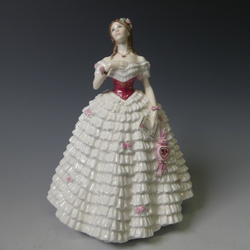 98 - A Royal Doulton limited edition figure of La Loge, (170/7500), together with Lise, HN3474, (72/7500)... 