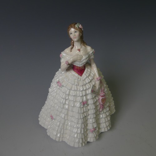 98 - A Royal Doulton limited edition figure of La Loge, (170/7500), together with Lise, HN3474, (72/7500)... 