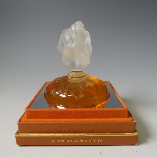 111 - A Lalique glass Scent Bottle 'Le Nu', from the Flacon Collection, 1996, limited edition with certifi... 