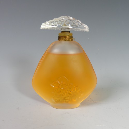 114 - A Lalique 'Jasmin' glass Scent Bottle, from the Flacon Collection, 1995, the base marked 'Lalique Fr... 