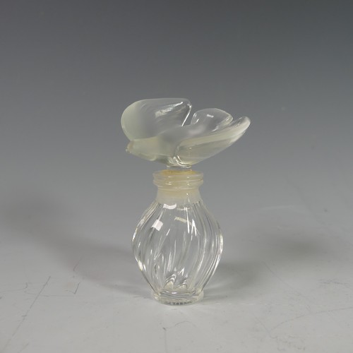 116 - A Lalique 'Les Enfants' Shot Glass, marked 'Lalique France' to base, 4.7cm high, together with a Nin... 