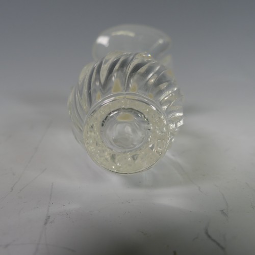 116 - A Lalique 'Les Enfants' Shot Glass, marked 'Lalique France' to base, 4.7cm high, together with a Nin... 