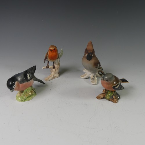 128 - A Royal Doulton 'Lynne' Figure, H.N. 2329, together with a Beswich pottery Chaffinch, 991, other Bes... 