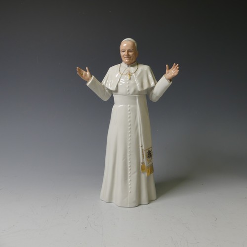 95 - A Royal Doulton limited edition figure of Pope John Paul II, HN4477, (no.760), with box and certific... 