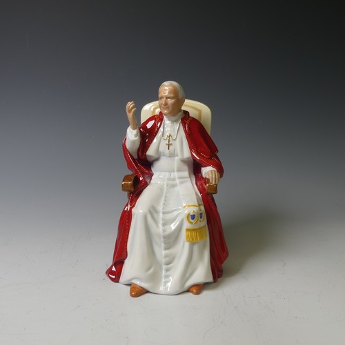 95 - A Royal Doulton limited edition figure of Pope John Paul II, HN4477, (no.760), with box and certific... 