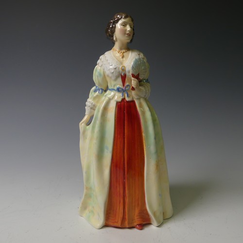 88 - A Royal Doulton limited edition figure of Queen Anne, HN3141 (3154/5000), together with Henrietta Ma... 