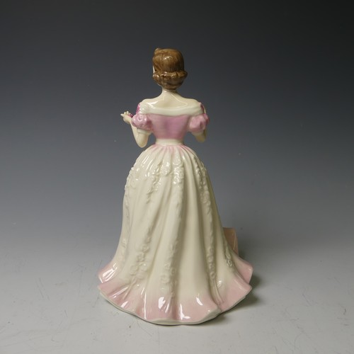 129 - A small quantity of Royal Doulton Figures, comprising  Sara HN3308, Mary HN4114, Rose HN3709, Charit... 