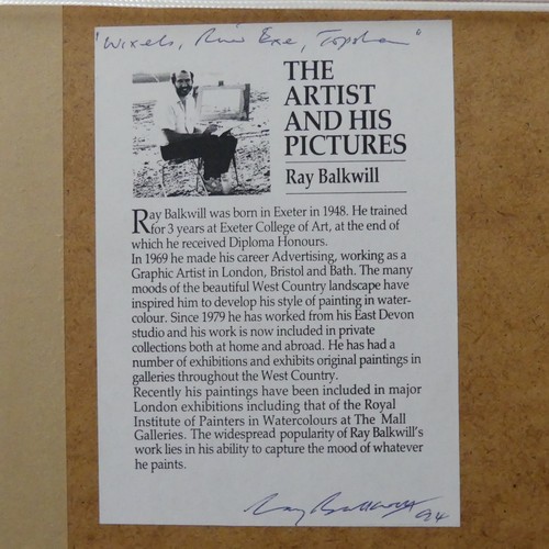 206 - Ray Balkwill (b.1948), 