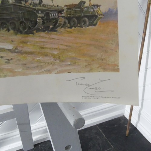 219 - After Terence Cuneo (British, 1907-1996), Five signed limited edition prints: The Tragedy of Ulster ... 